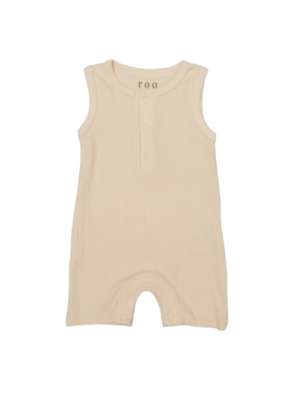 unshine_Butter_Yellow_ribbed_sleeveless_romper_PNG