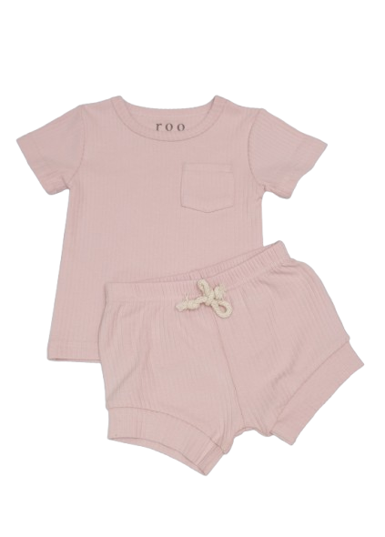 Tea_Party_set_Dusty_Rose_ribbed_short_sleeve_and_top_set_PNG